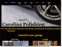 Tablet Screenshot of carolinapolishing.com